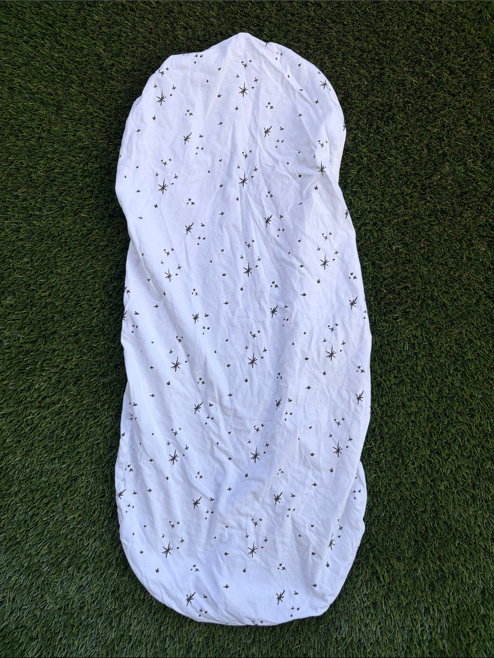 White Star-Print Women's Skirt - Unbranded